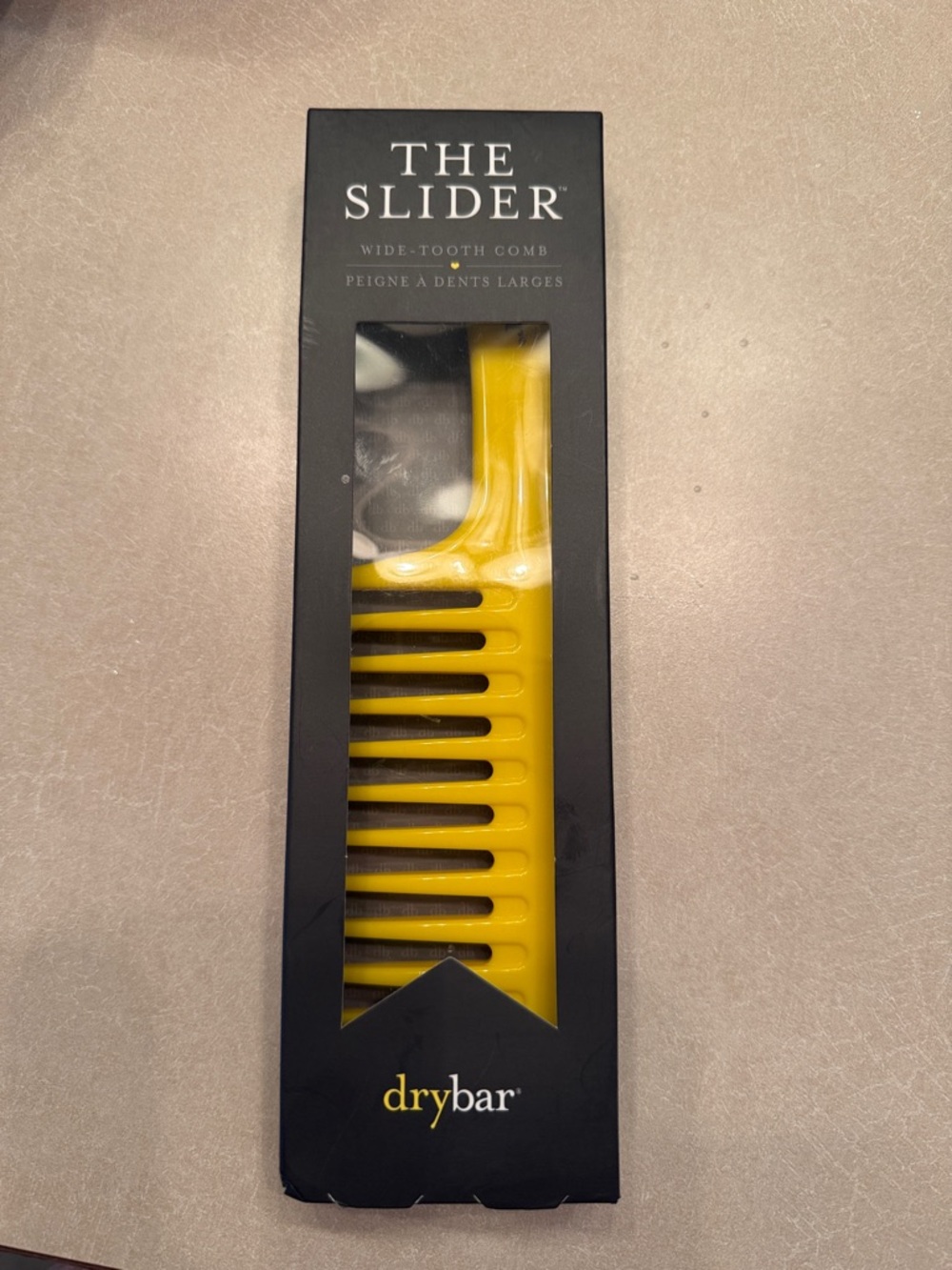 Drybar Yellow Wide-Tooth Detangling Comb